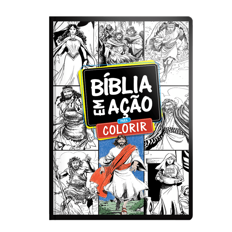 Bíblia Em Ação Para Colorir