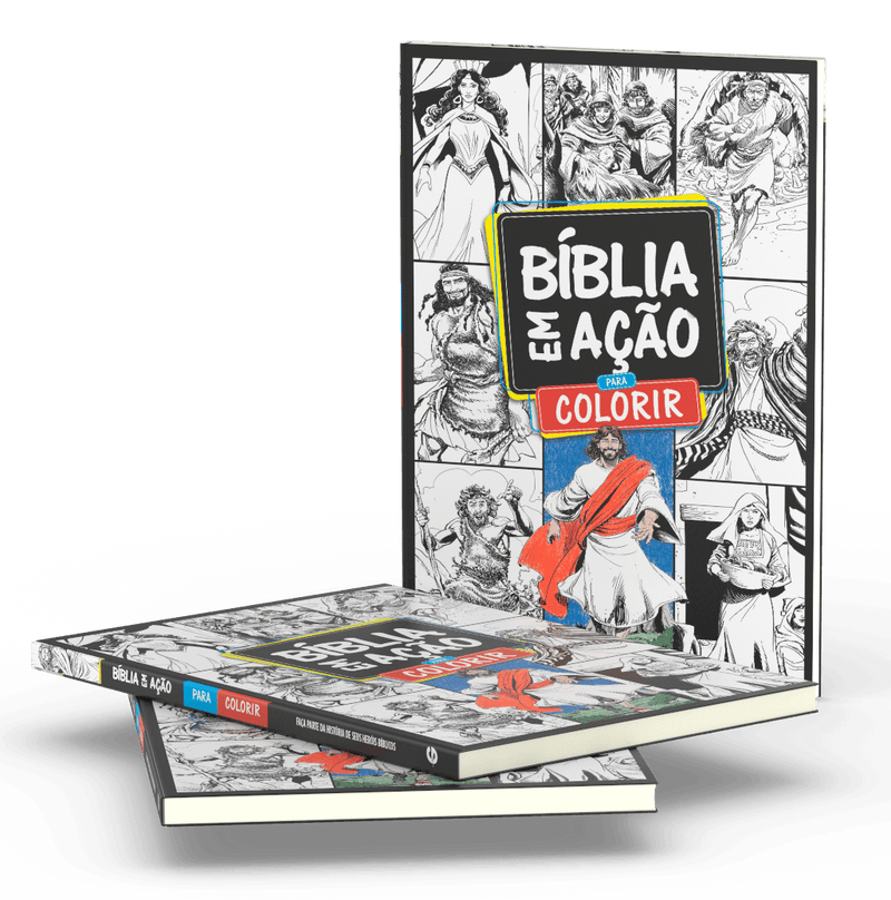 Bíblia Em Ação Para Colorir